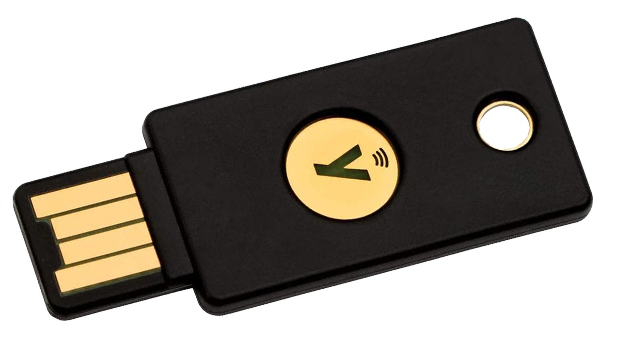 Sprzętowy klucz bezpieczeństwa YubiKey 5 NFC z wtykiem USB