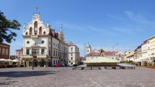 Rynek i ratusz w Rzeszowie