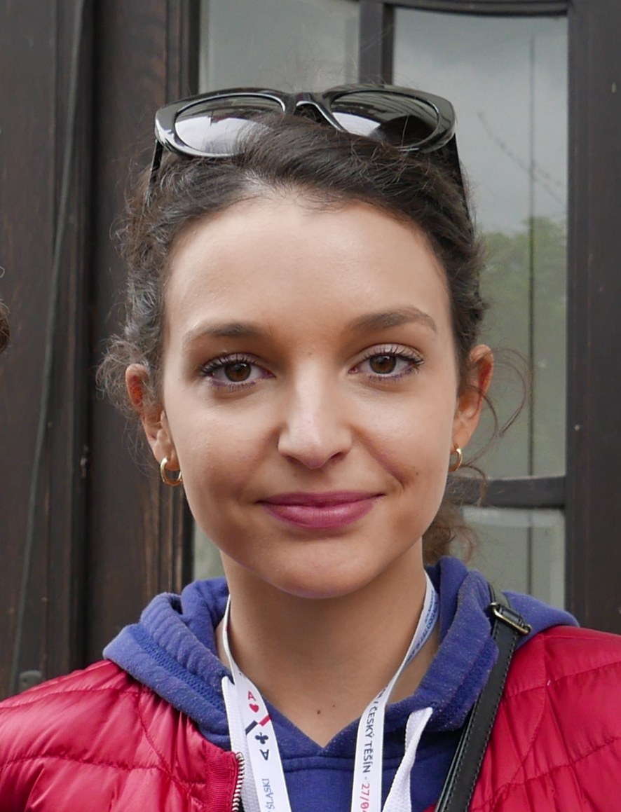 Maria Dębska podczas festiwalu Kino na Granicy w 2019 roku